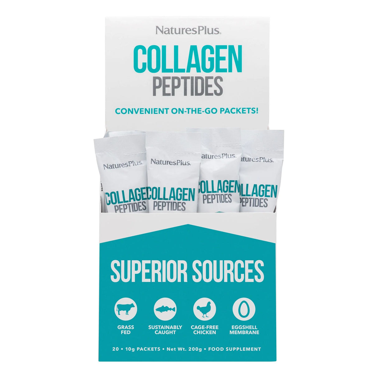 Natures Plus Collagen Peptides 20 x 10g