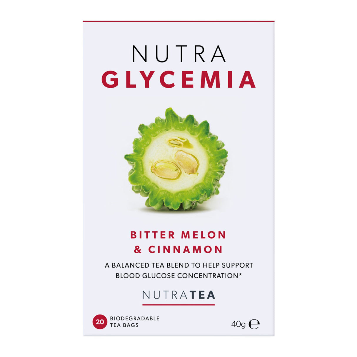 Nutra Tea Glycemia Melon & Cinnamon Tea x 20