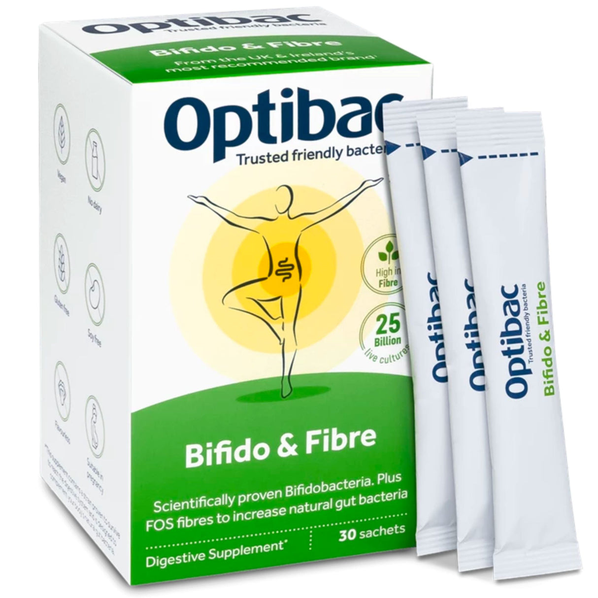 Optibac Bifido & Fibre x 30 Sachets