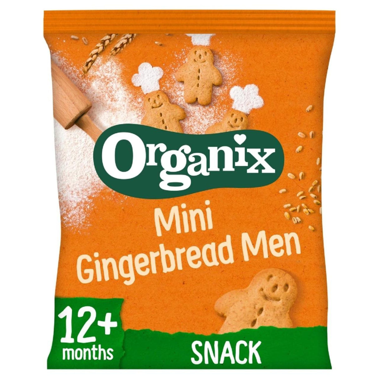 Organix Mini Gingerbread Men 25g