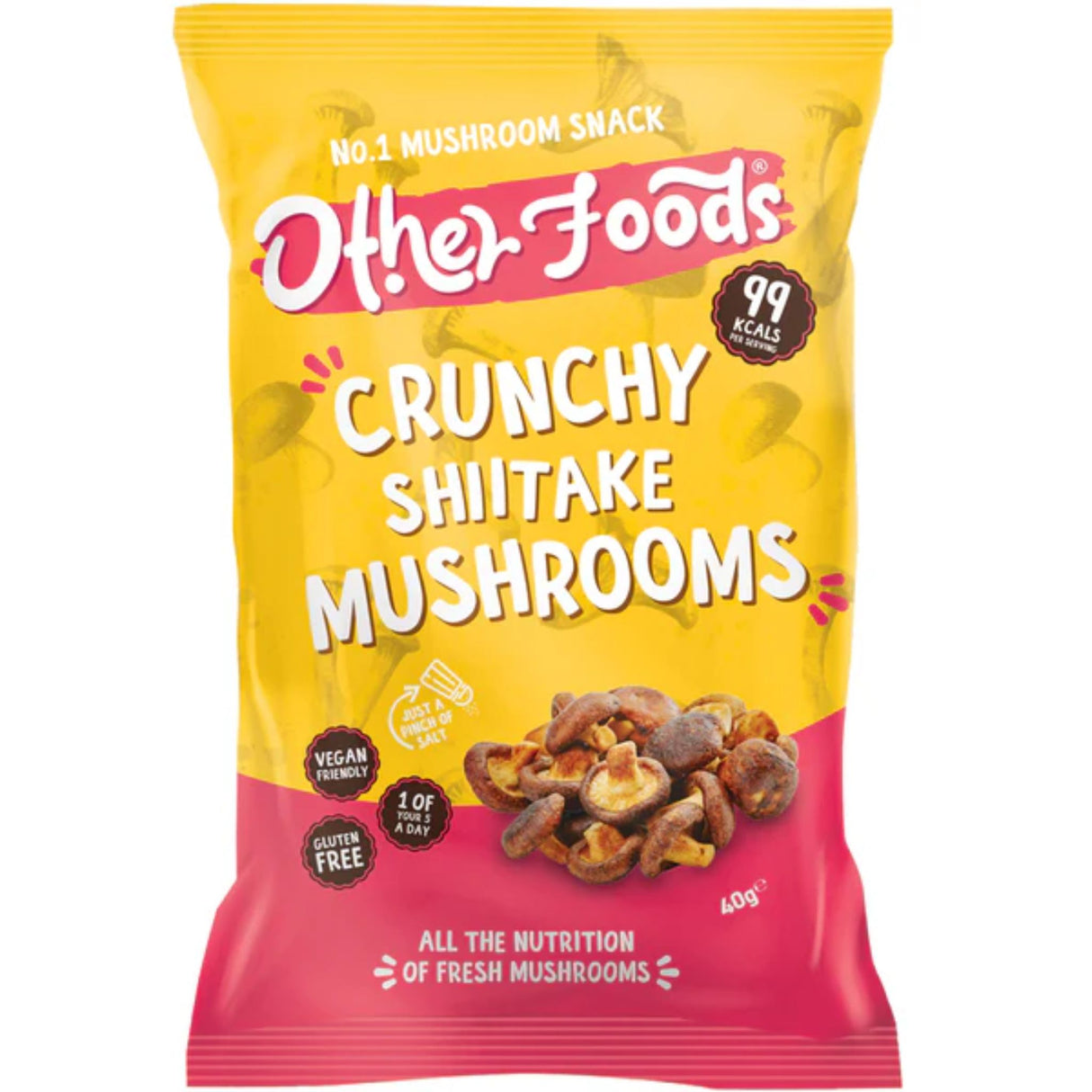 Other Foods Crunchy Shiitake Mushroom Snack 40g