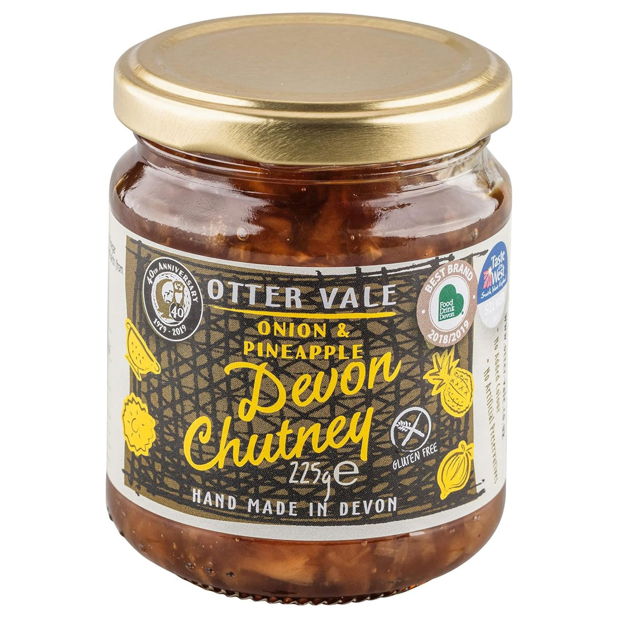 Otter Vale Devon Pineapple Chutney 225g