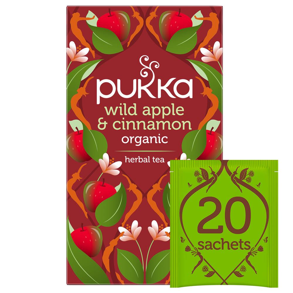 Wild Apple & Cinnamon Pukka 20 Bags