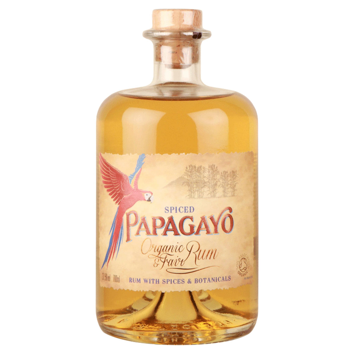 Papagayo Organic Rum 700ml