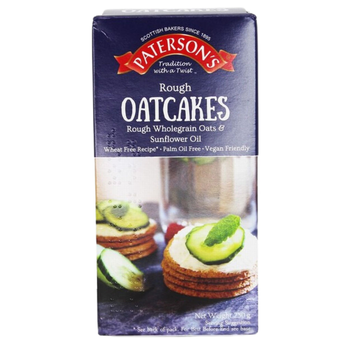 Patersons Rough Oatcakes 250g