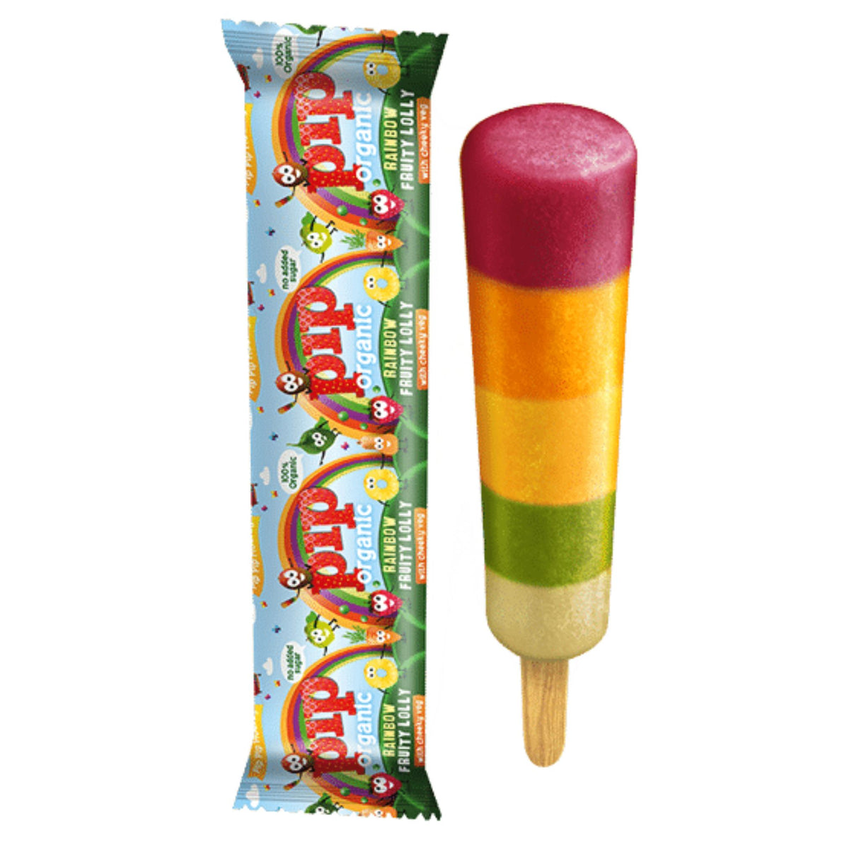 Pip Organic Rainbow Ice Lolly 40ml