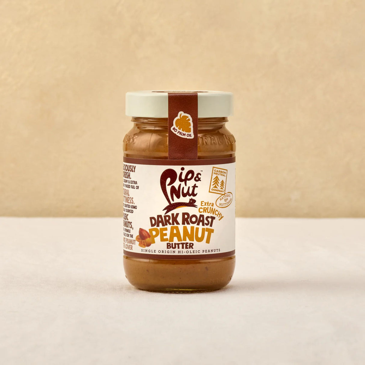 Pip & Nut Crunchy Deep Roast Peanut Butter 300g
