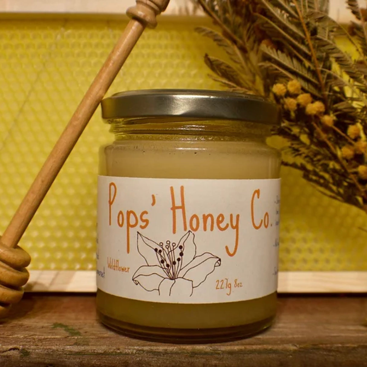 Pops Honey Co Somerset Honey 227g