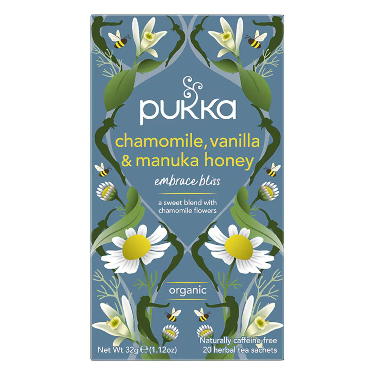 Pukka Vanilla, Chamomile & Honey Tea 20 Bags