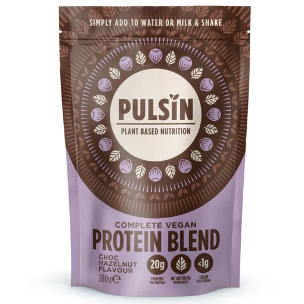 Pulsin Hazelnut Vegan Protein 280g