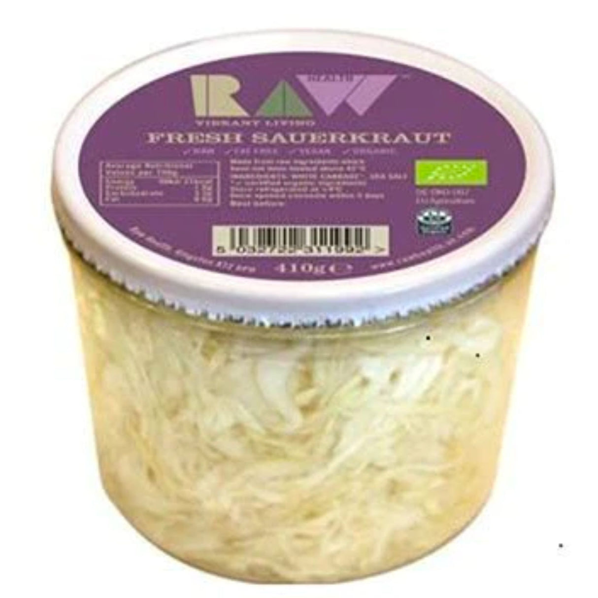 Raw Health Sauerkraut 410g