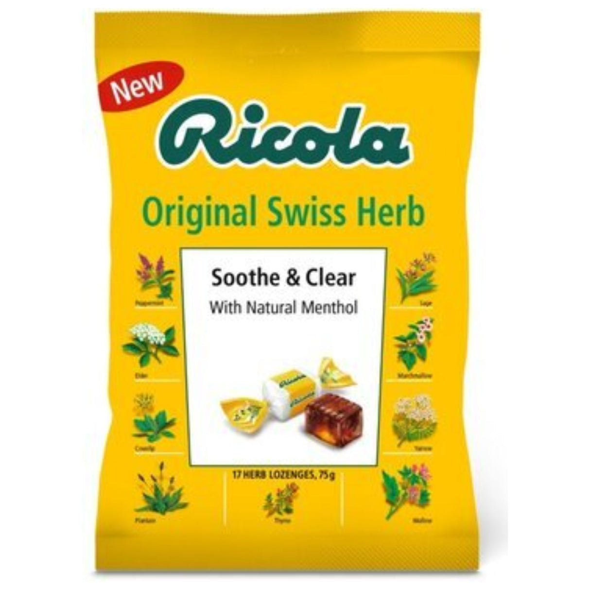 Ricola Soothe Original Swiss Herb 75g