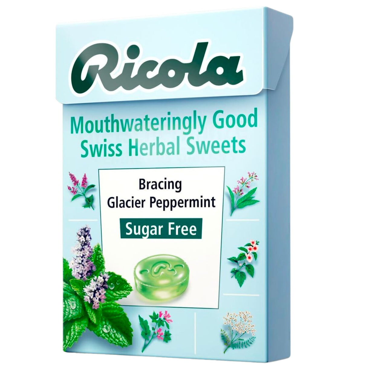 Ricola Suger-Free Peppermint Sweets 45g