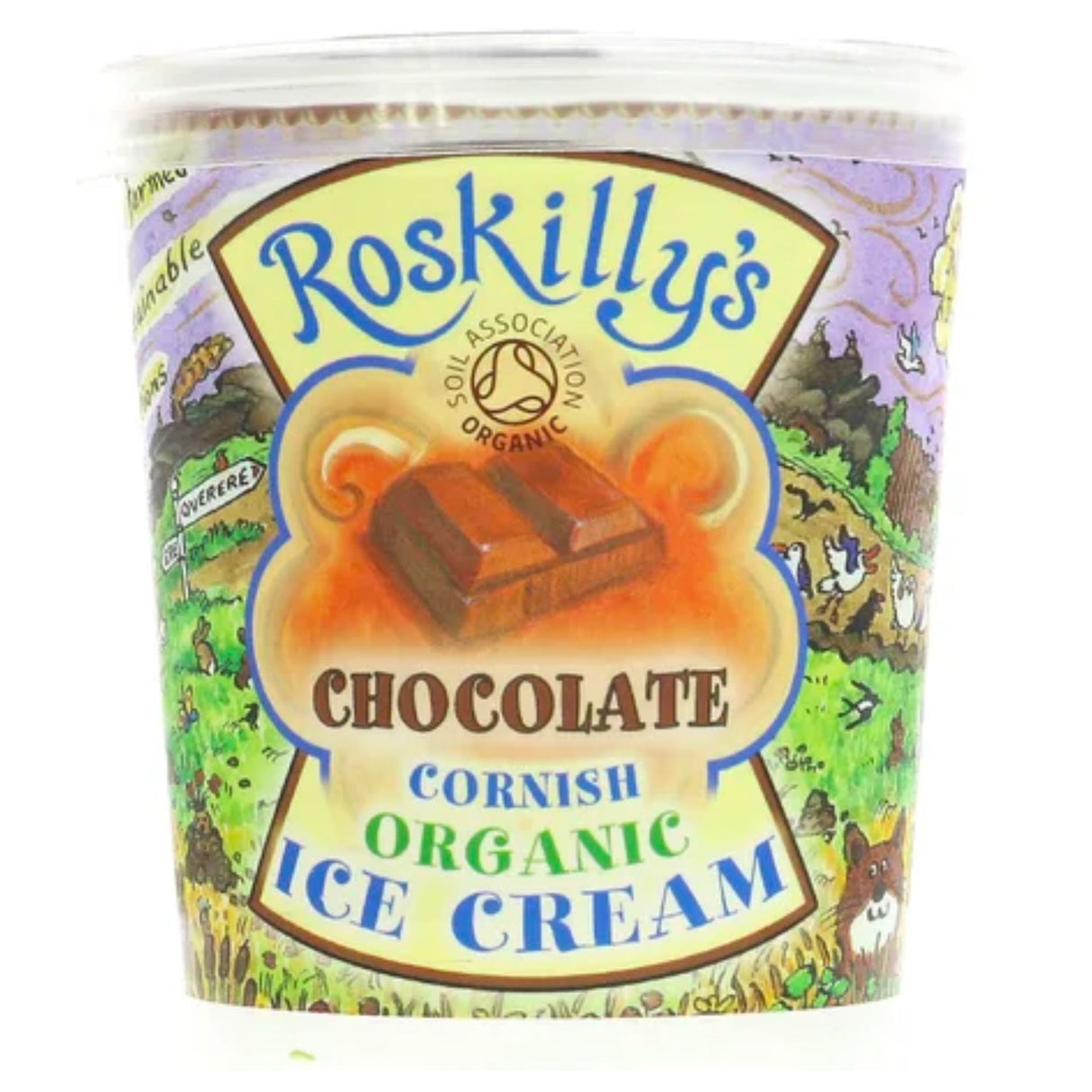 Roskillys Chocolate Ice Cream 120-500ml