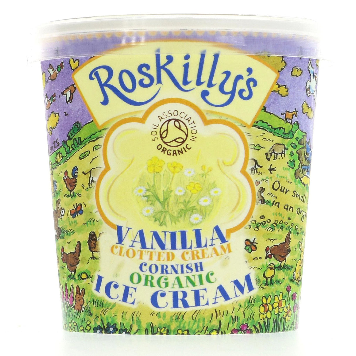 Roskillys Vanilla Ice Cream 120-500ml