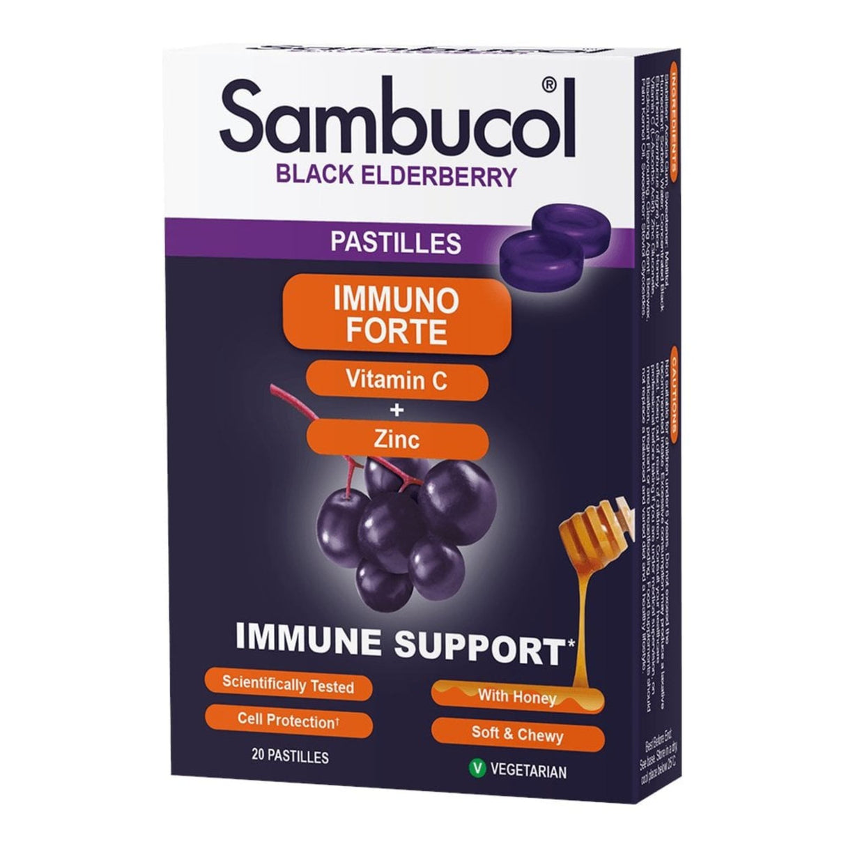 Sambucol Immuno Forte Pastilles 20 Pastilles