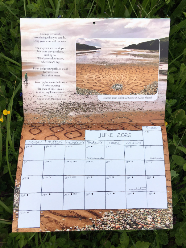 2025 Earth Pathways Wall Calendar