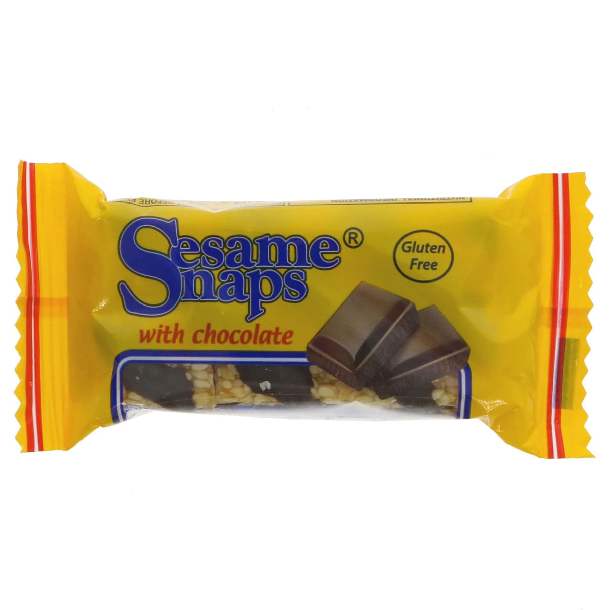 Sesame Snaps Chocolate Coated 30g