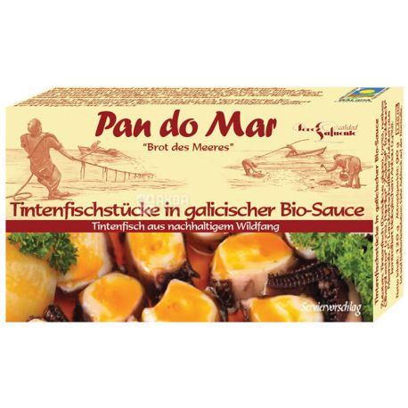 Pan Do Mar Squid 120g