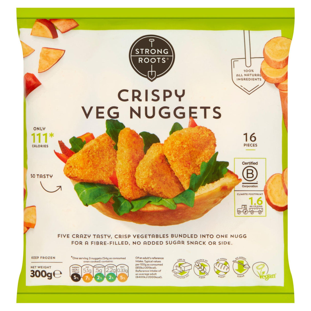 Strong Root Veg Nuggets 300g