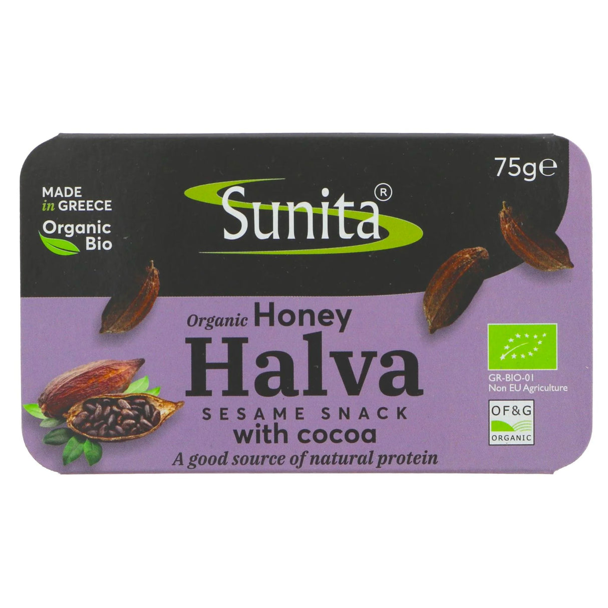 Sunita Halva Dark Chocolate 75g