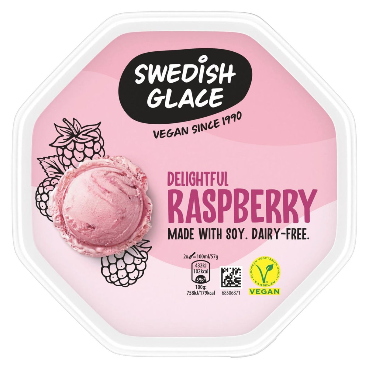 Swedish Glace Raspberry 750ml