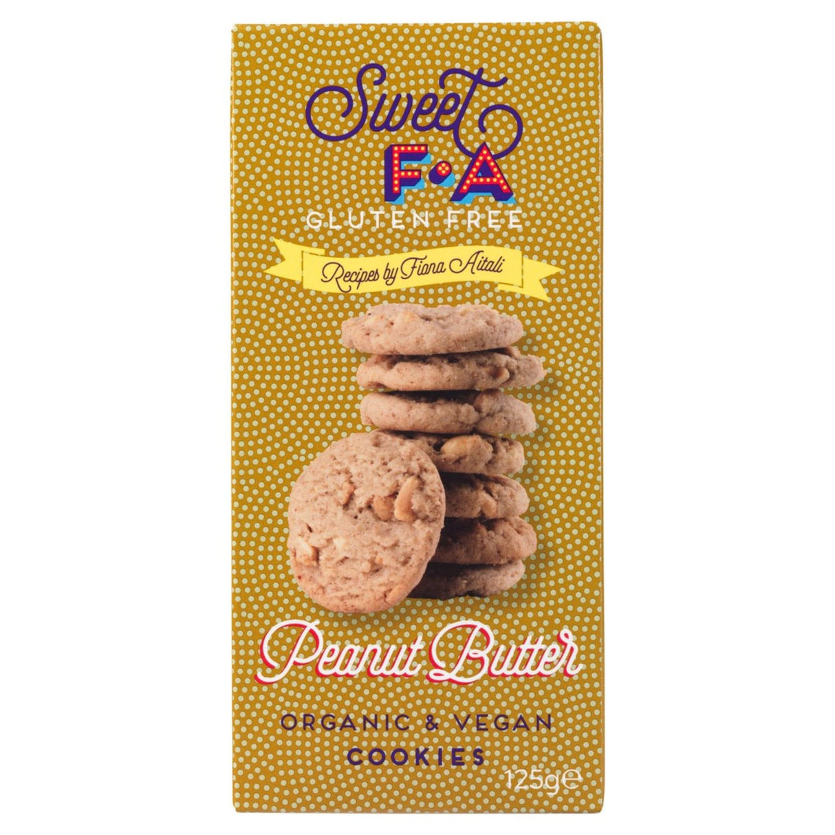 Sweet FA Peanut Butter Cookies 125g