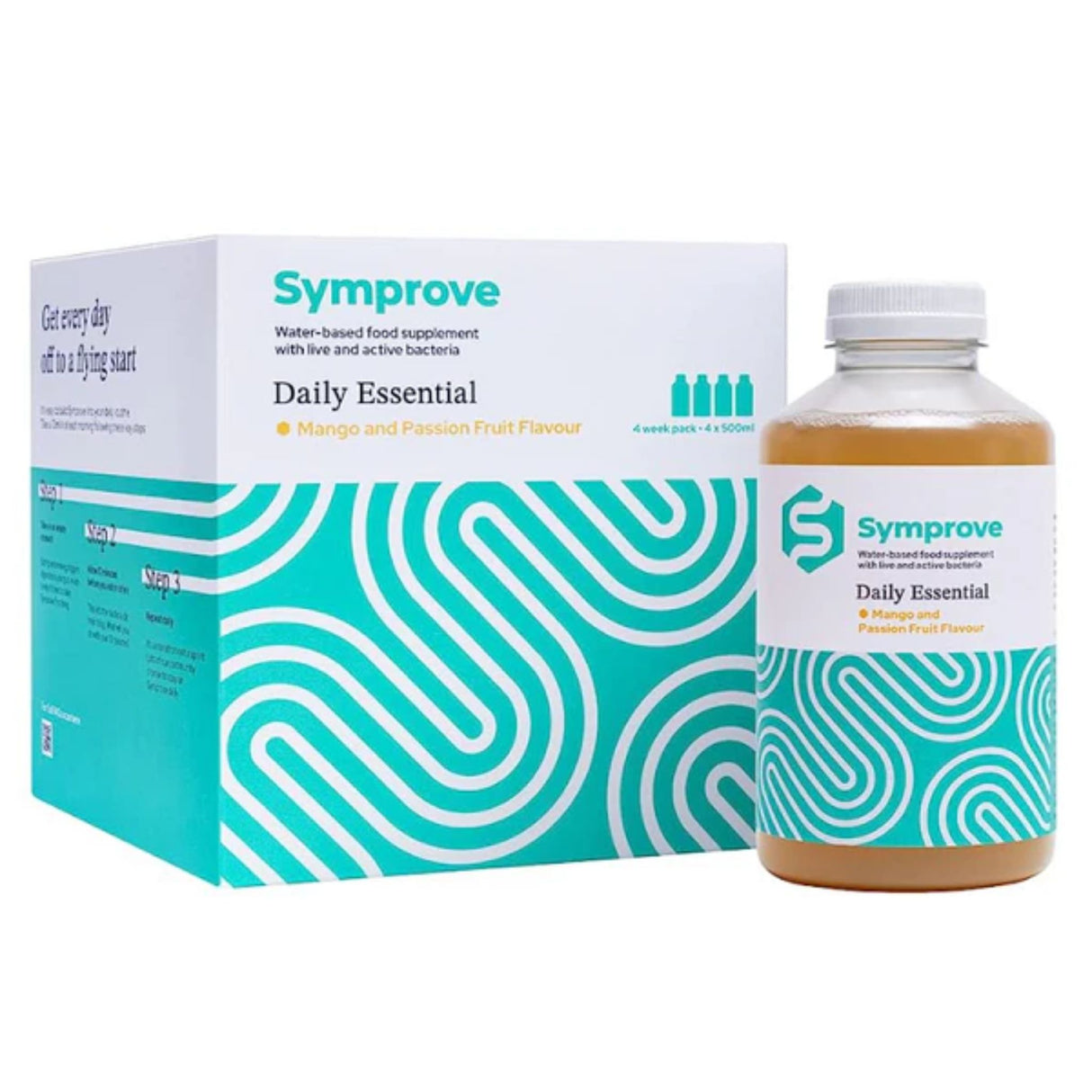 Symprove Daily Essential Mango & Passionfruit 4 x 500ml