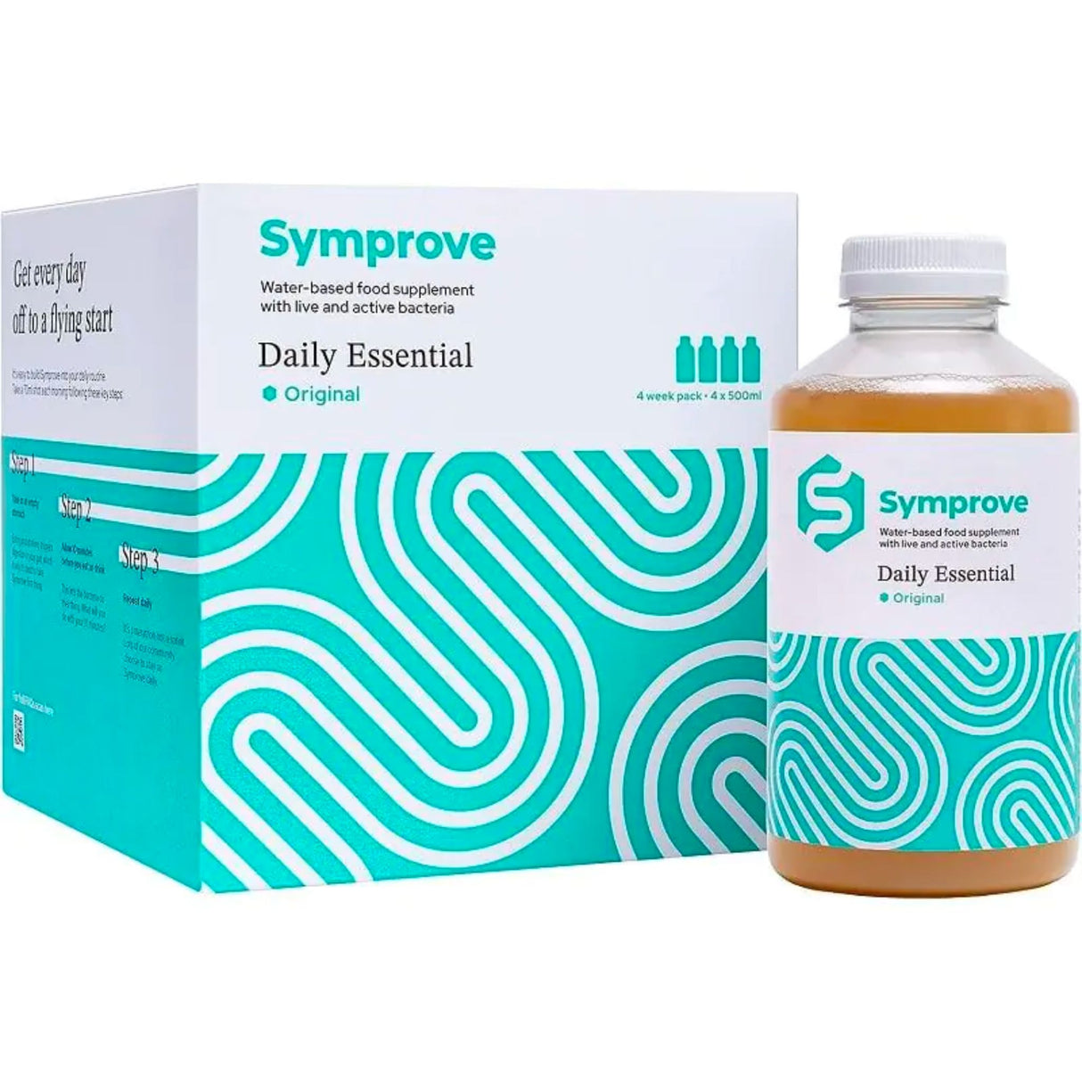 Symprove Daily Essential Original 4 Week Pack 4 x 500ml