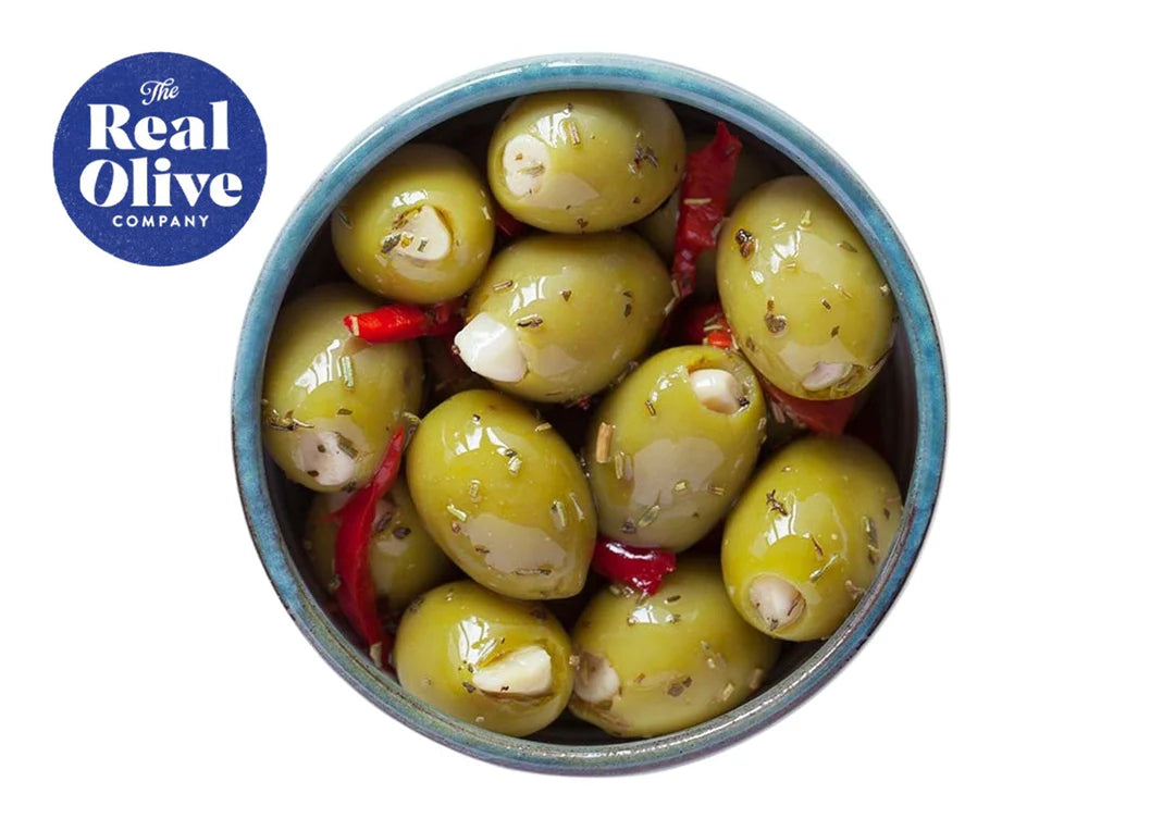 Garlic Provencal Olives 210g