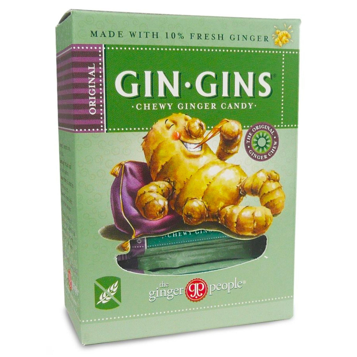 The Ginger People Gin Gins Chewy Ginger Candy 84g