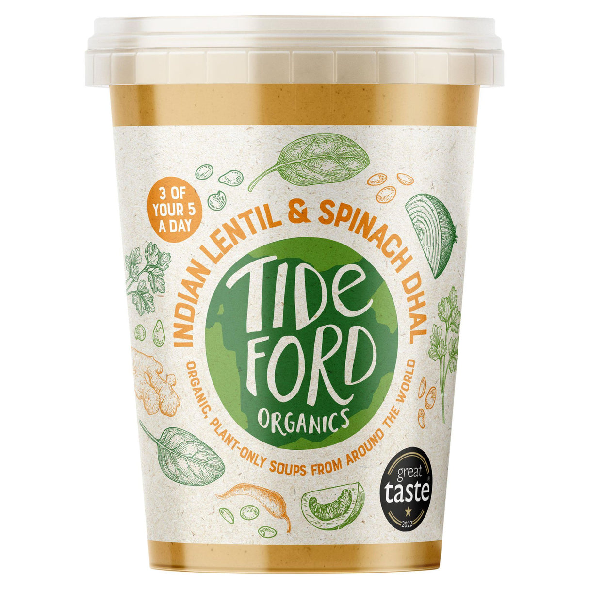 Tideford Lentil Dahl Soup 560g