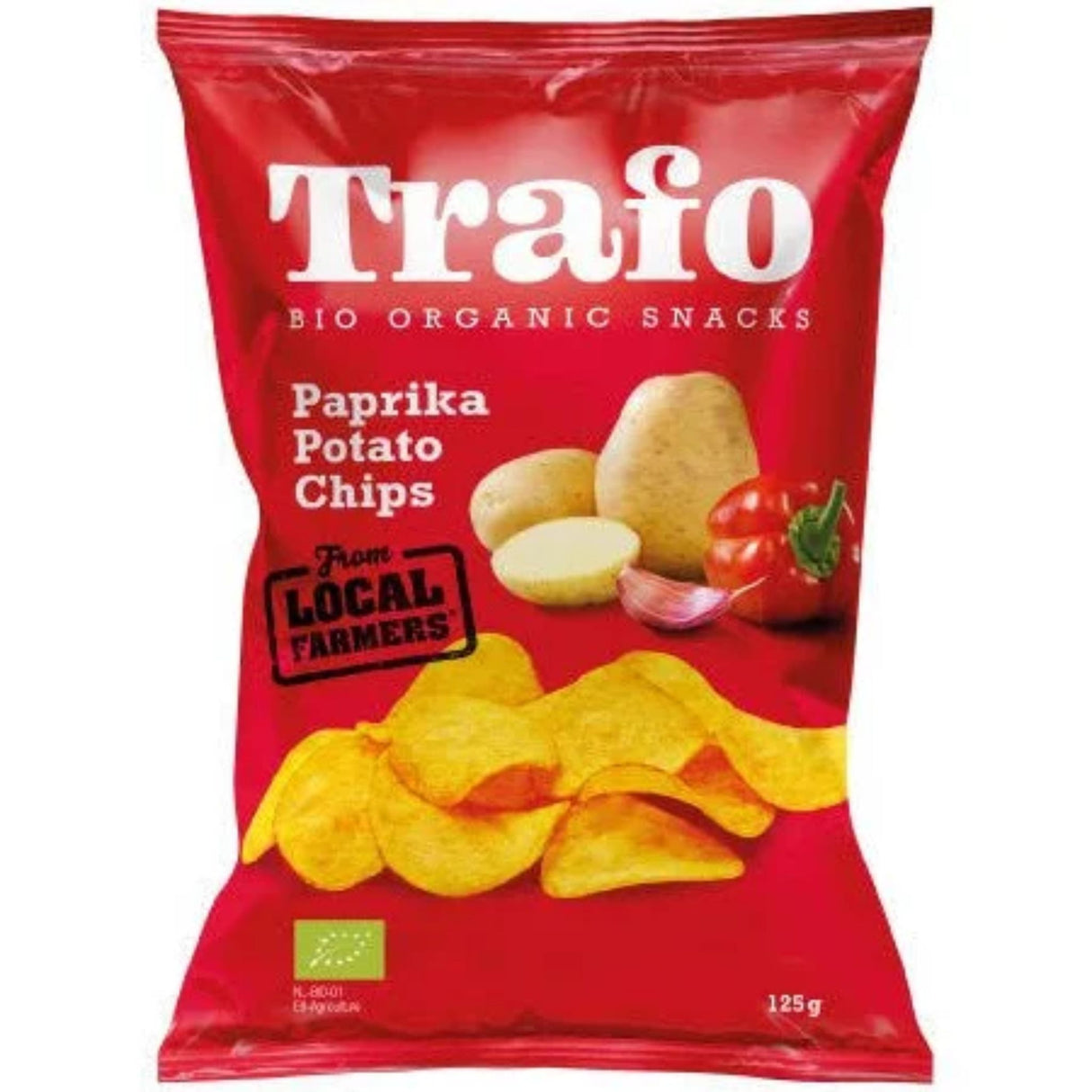 Trafo Organic Paprika Crisps 125g