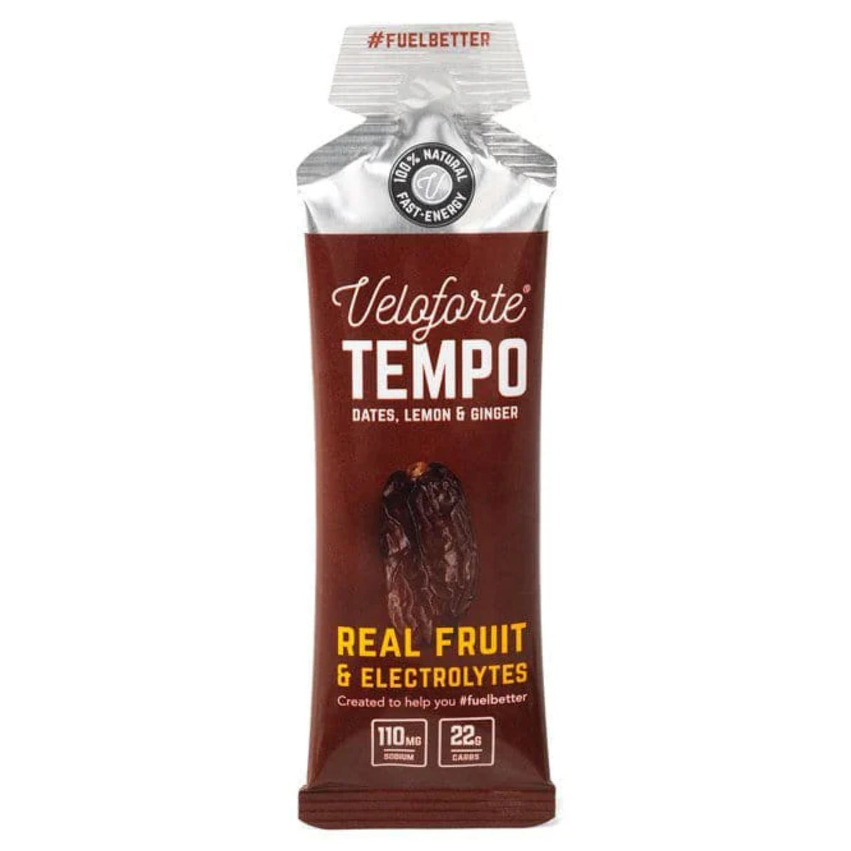 Veloforte Tempo Lemon & Ginger Performance Gel 33g