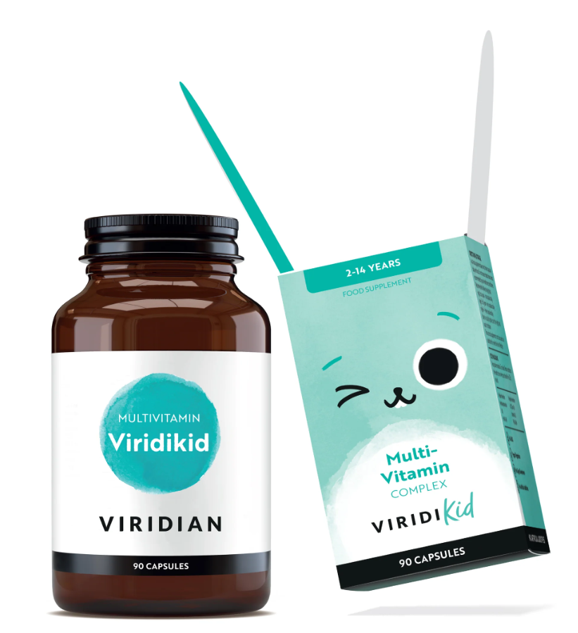 Viridian ViridiKid Multivitamin 90 Capsules
