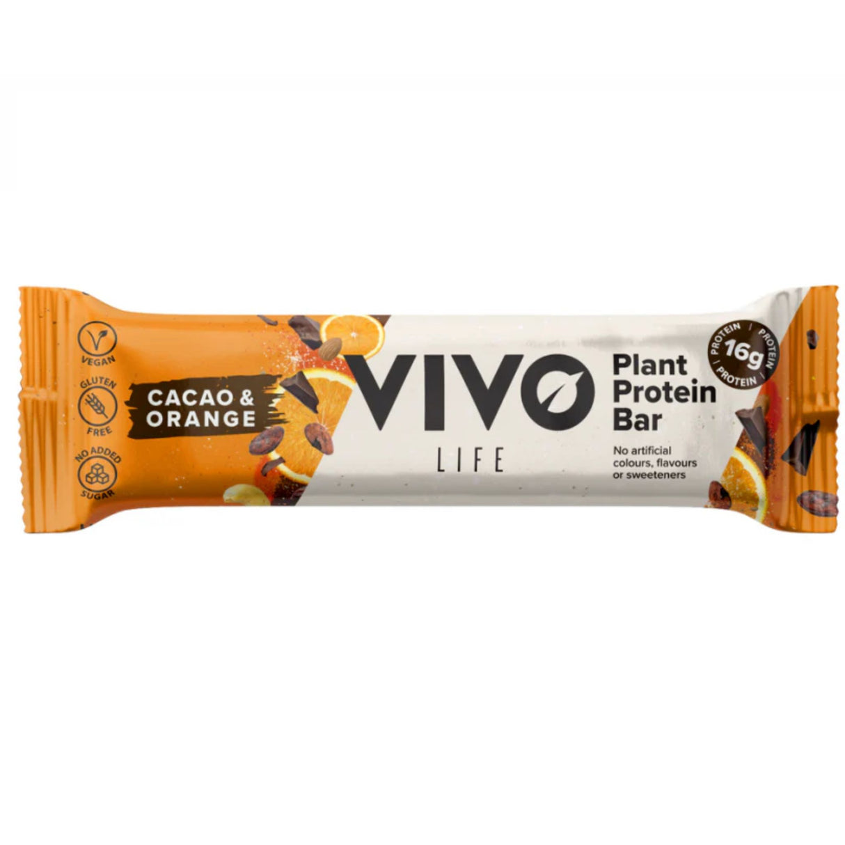 Vivo Life Cacao Orange Protein Bar 65g