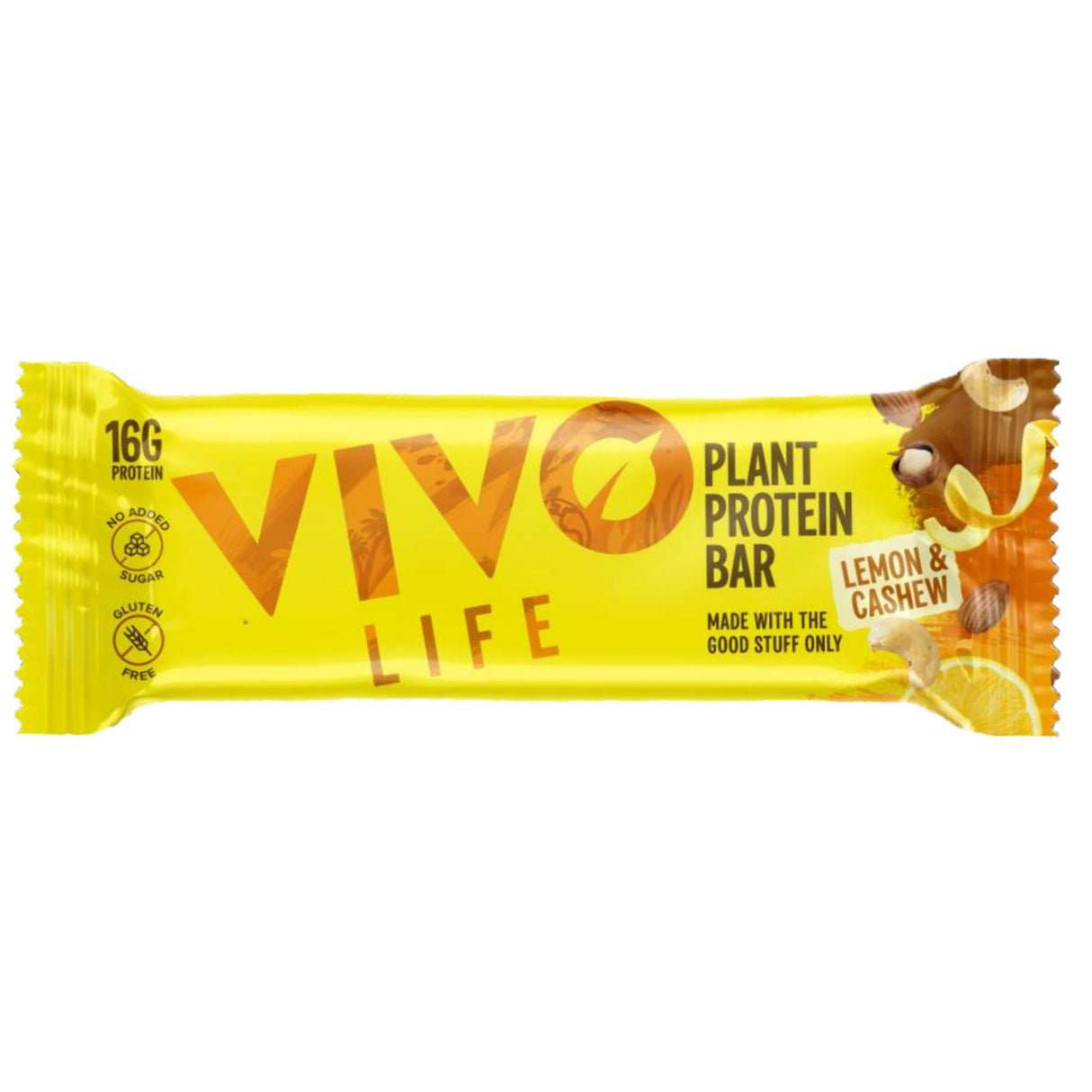 Vivo Life Lemon Cashew Protein Bar 65g