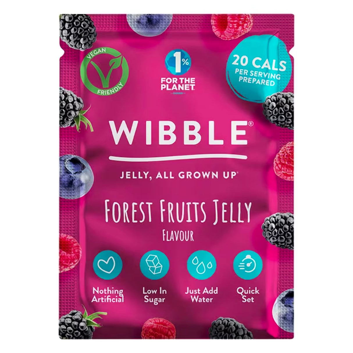 Wibble Forest Fruits Jelly Crystals 57g