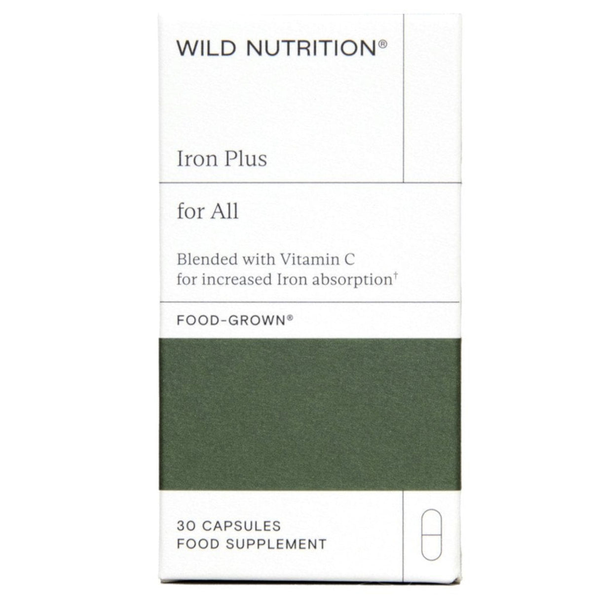 Wild Nutrition Iron Plus 30s