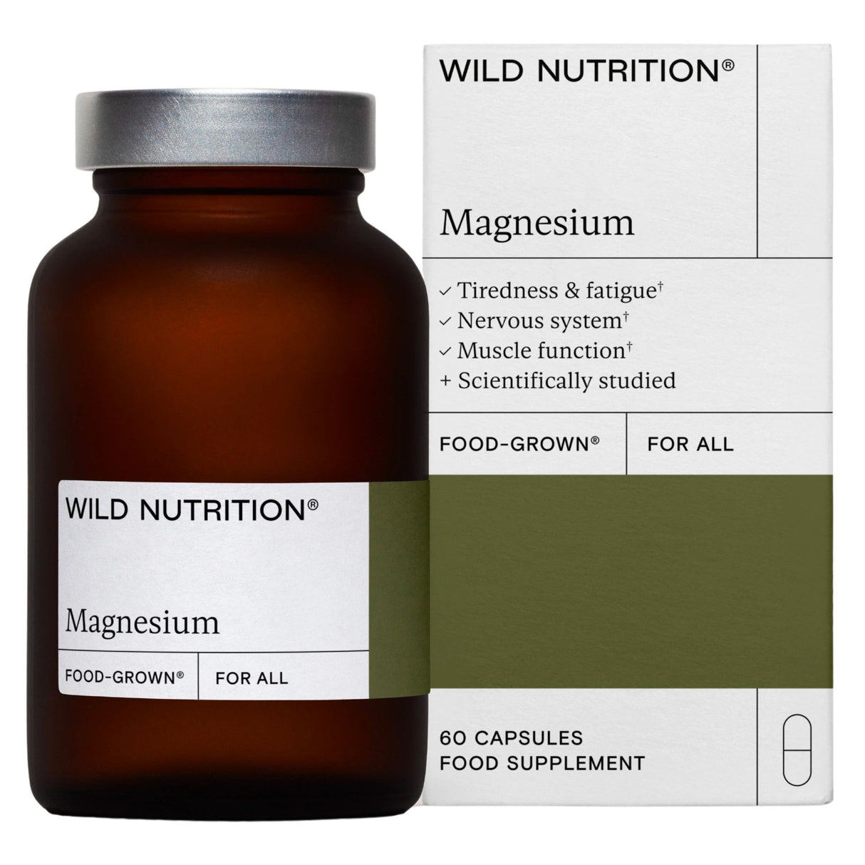 Wild Nutrition Magnesium 60s