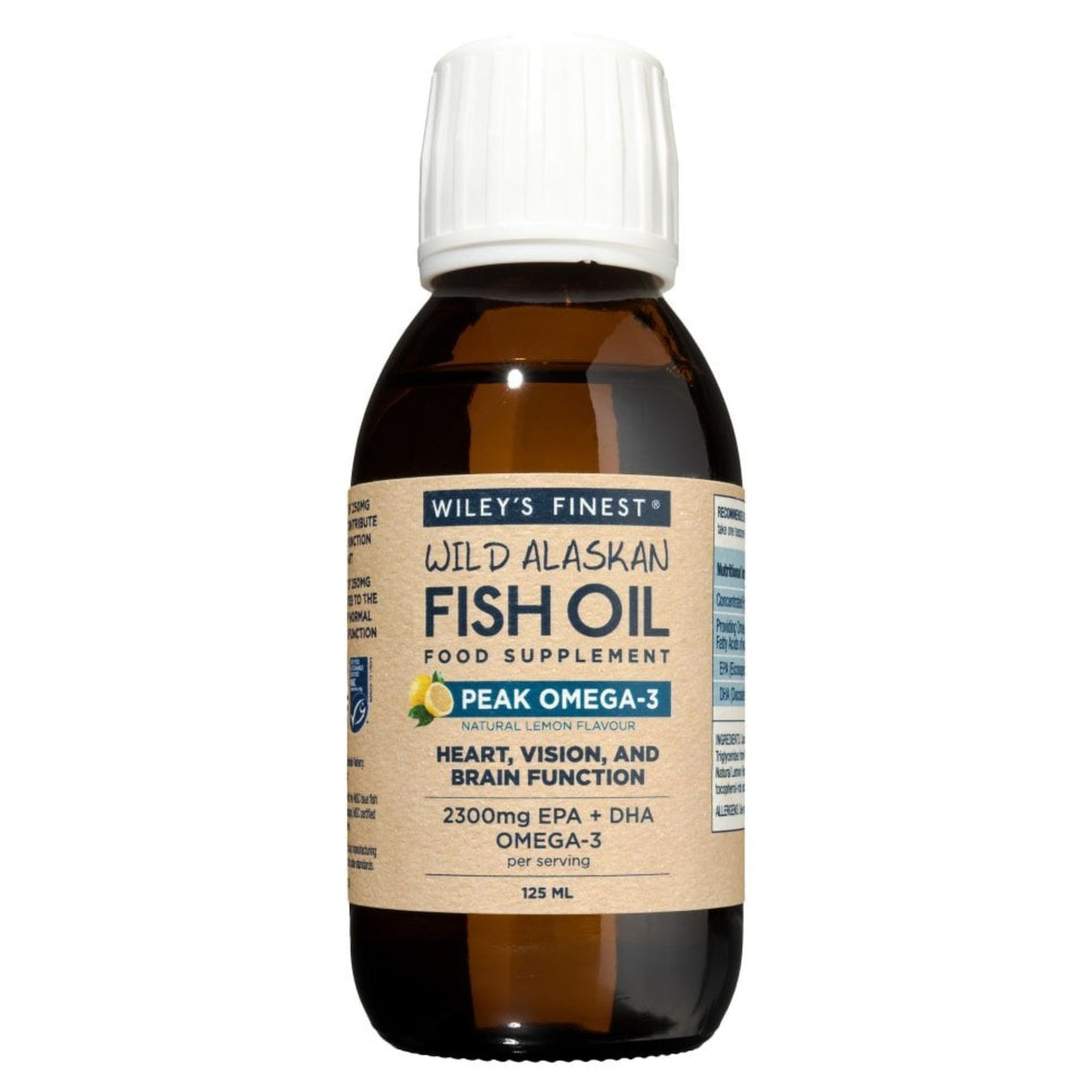 Wileys Finest Peak Omega 3 Liquid 125-250ml