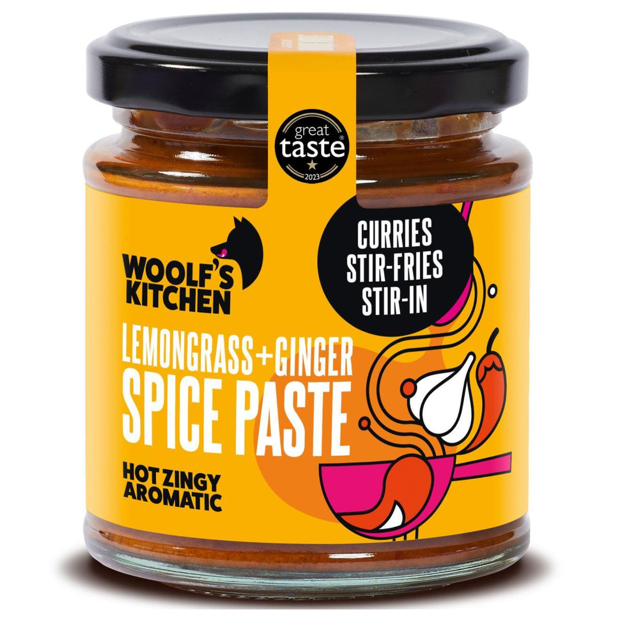 Woolfs Lemongrass & Ginger Spice Paste 190g