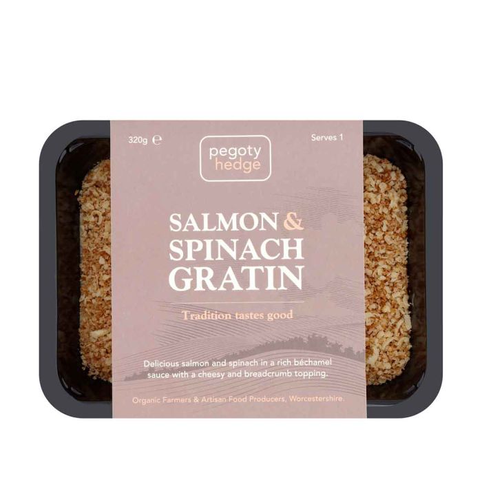 Pegoty Hedge Salmon & Spinach Gratin 430g