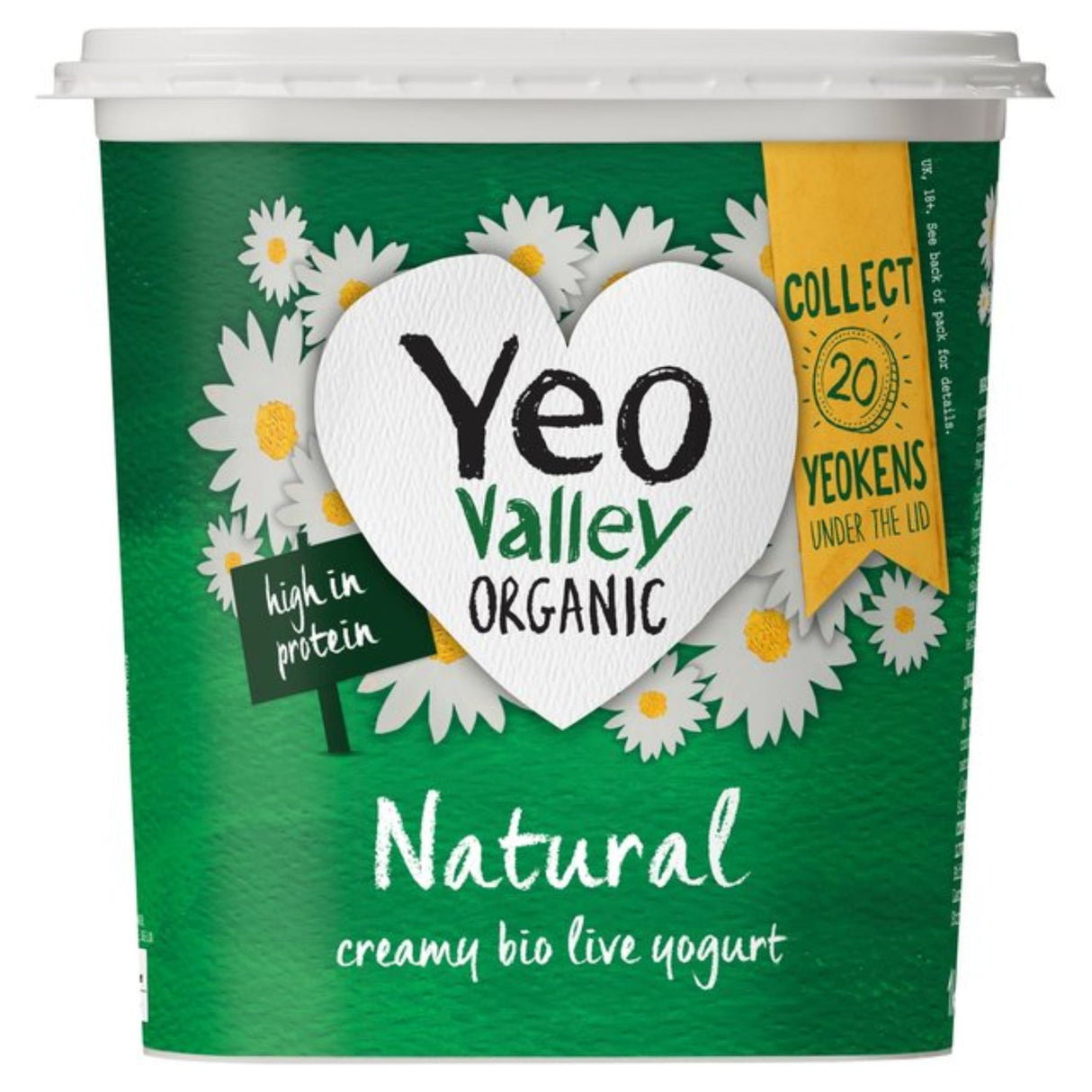 Yeo Valley Yogurt Natural 950g