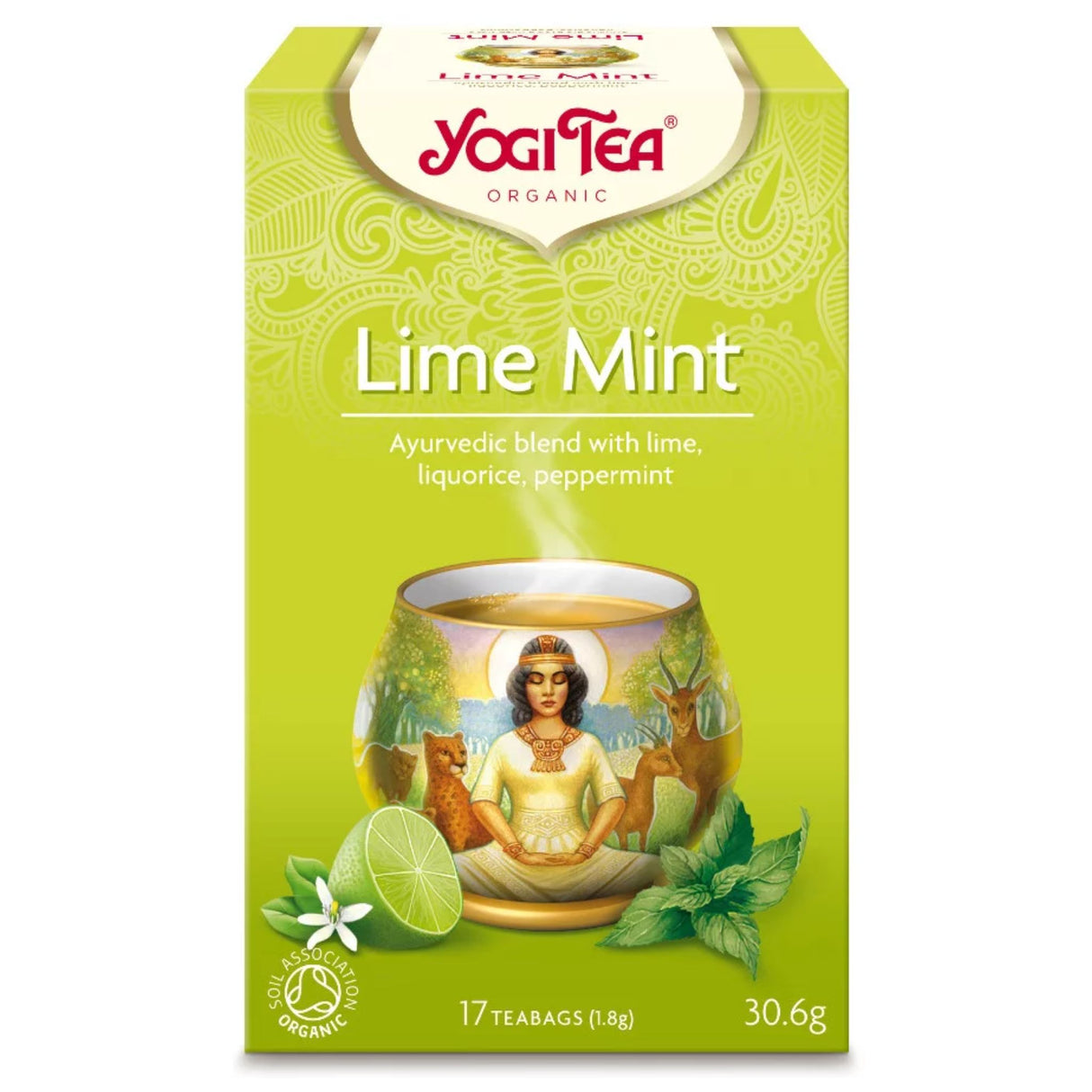 Yogi Tea Lime Mint 17 Bags