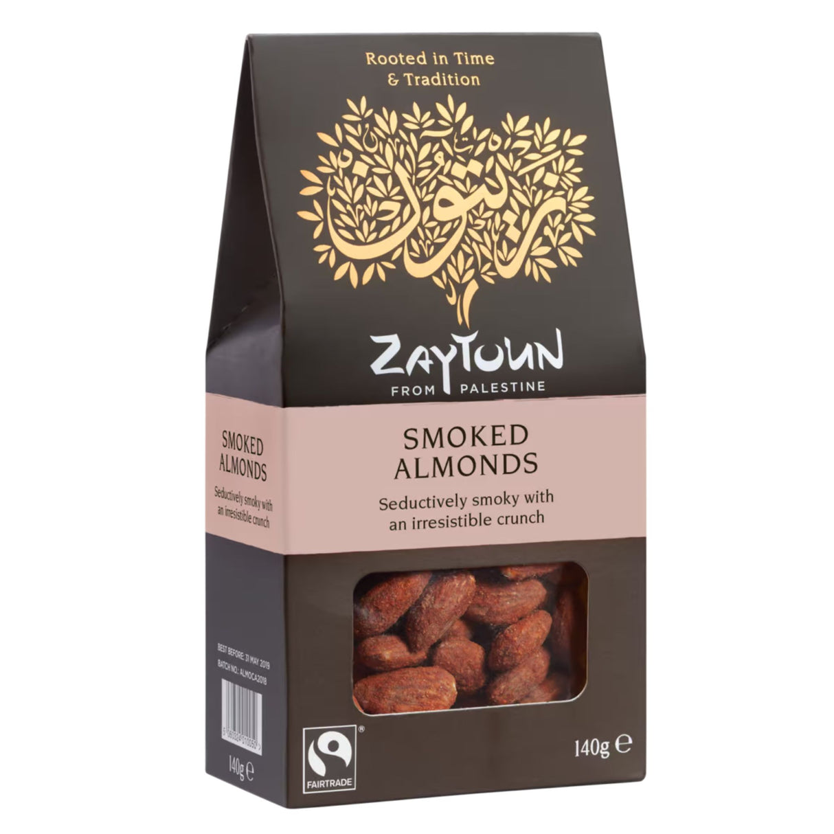 Zaytoun Smoked Almonds 140g