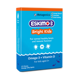 Metagenics Eskimo-3 Bright Kids orange fish oil jelly splats – 27s
