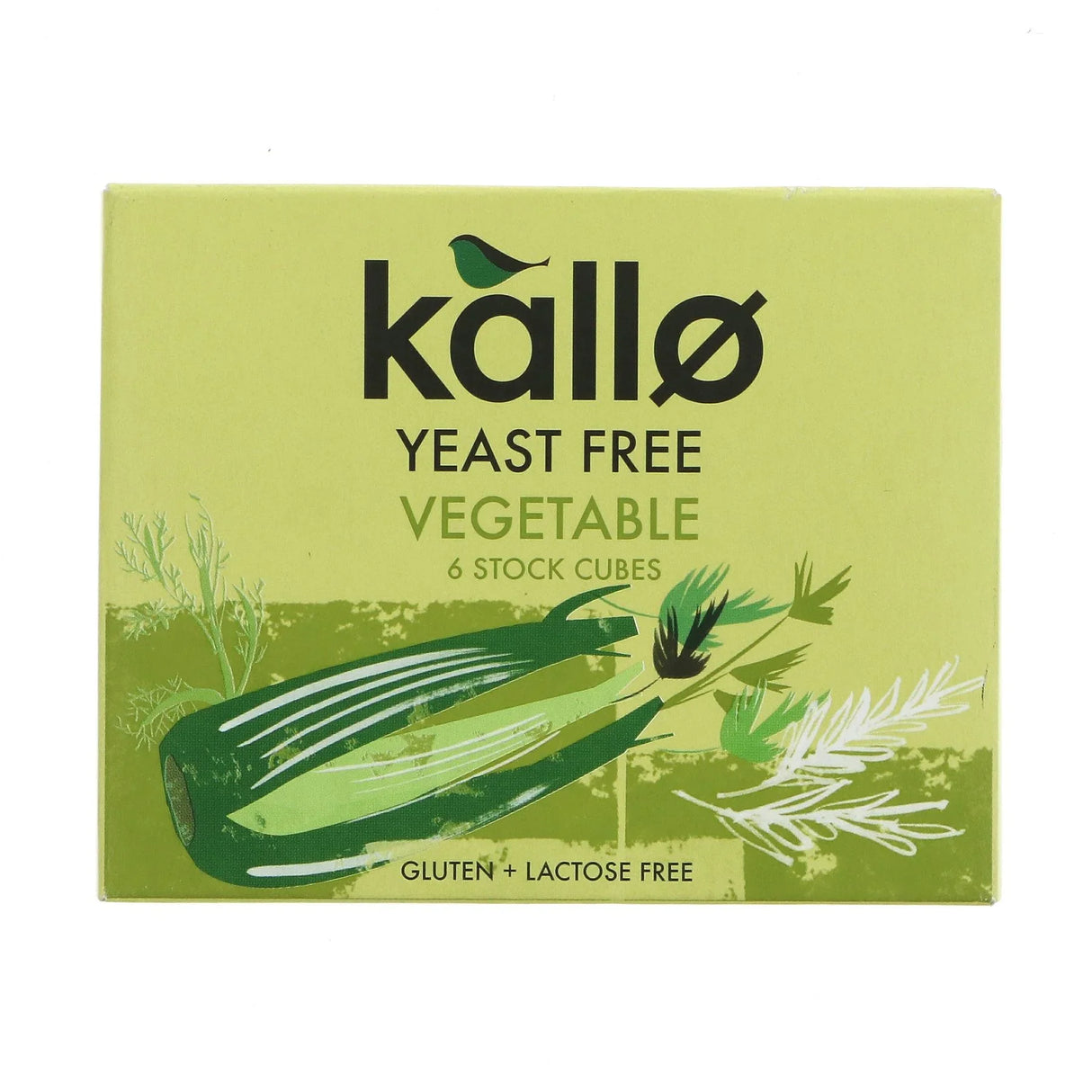 Kallo Stock Cubes Yeast-Free 66g