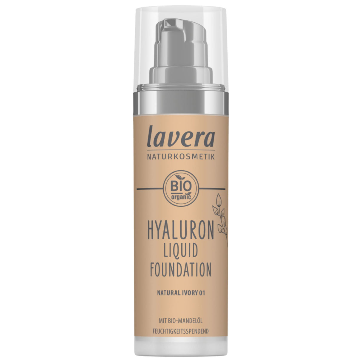 Lavera Liquid Foundation Natural Ivory 30ml