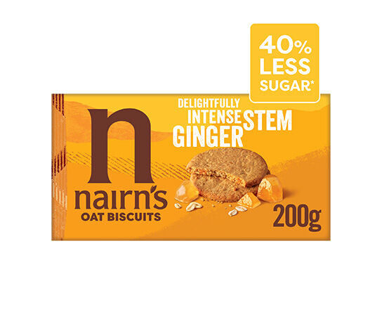 Nairns Stem Ginger Oat Biscuits 200g
